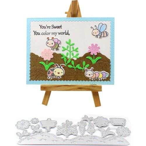 YPP CRAFT Garden Borders Metal Cutting Dies Stencils for DIY Scrapbooking/photo album Decorative Embossing DIY Paper Cards