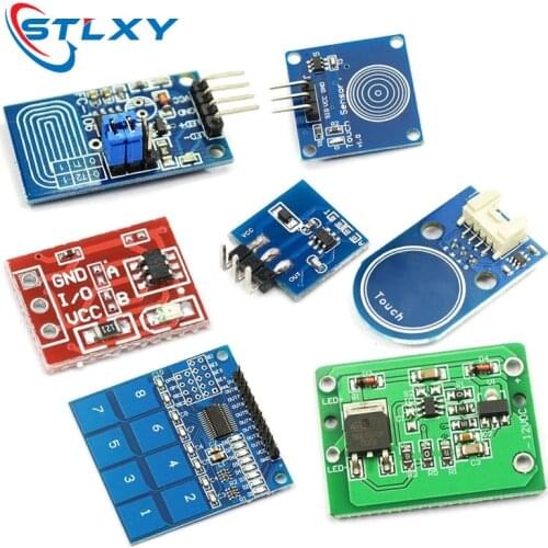 1/4/8/16 Channel TTP223 TTP224 TTP226 TTP229 Jog Digital Touch Button Sensor Capacitive Switch Modules Accessories for Arduino