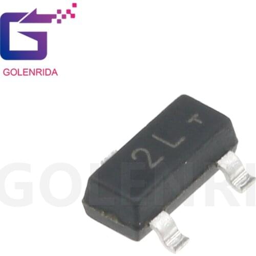 100pcs/lot 2N5401 MMBT5401 MMBT5401LT1G 2L SOT-23