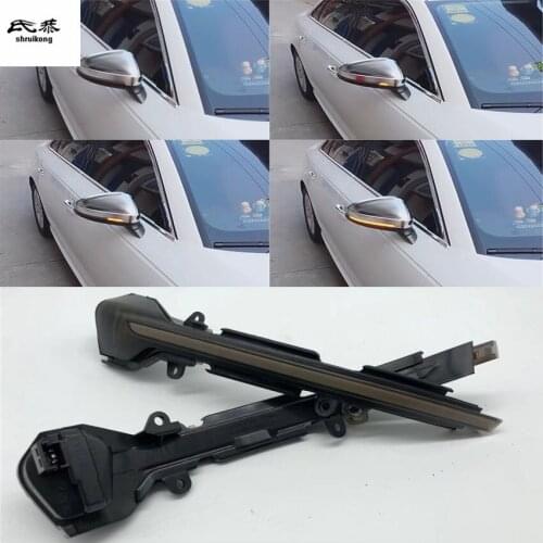 2pcs/lot Dynamic running water Blinker Indicator Rearview Mirror Turn Light for SEAT Leon III ab Bj. 2013 / Ibiza KJ ab Bj. 2018