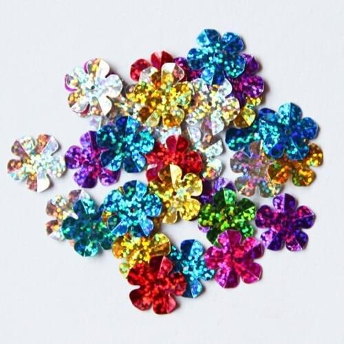20mm diameter 500pcs/lot assorted colors Spangle Sequins Flat Sew Paillettes For costume accessorys,crafts