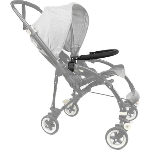 Armrest For Bugaboo Bees Series Baby Stroller Trolley Accessories Leather Cover Baby Car Hand Rest Adjustable As Push Bar