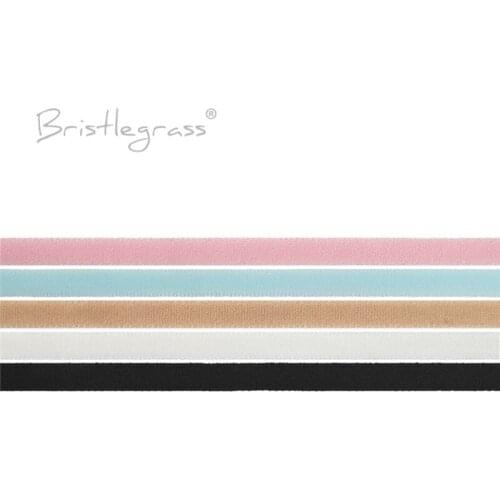 BRISTLEGRASS Wholesale 50 Yard 3/16" 5mm Skinny Elastic Tubular Cord Tube Rope String Spandex Band Face Wear Ear Loop DIY Sewing