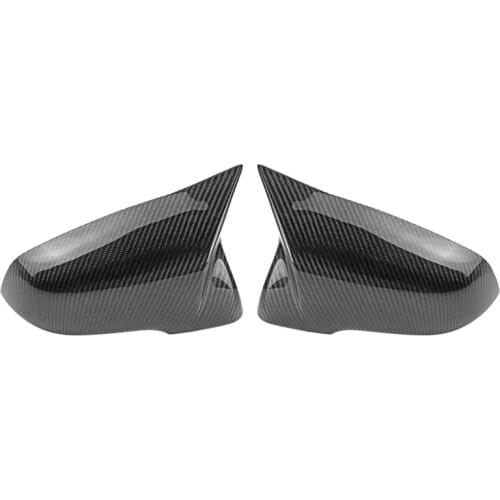 Real Carbon Fiber Car Side Rearview Mirror Cover Door Mirror Cover for Toyota Supra 2018 2019 2020