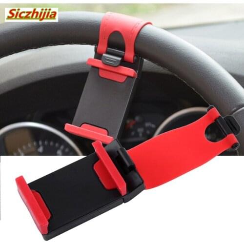 Steering wheel mobile phone holder for iPhone 8 7 Plus 6s Samsung millet for Cadillac XTS SRX ATS CTS/Renault Koleos