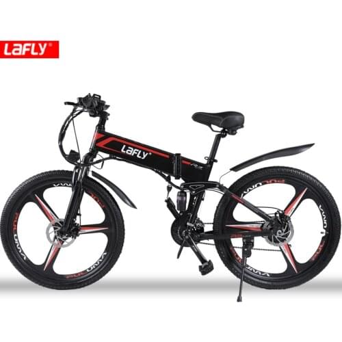 LAFLY X-3 electric bicycle folding 48V lithium assisted mountain bike cross-country variable speed 26inch ebike