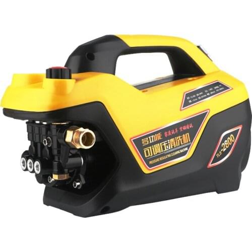 TLS-2800 Portable Adjustable High Pressure Car Washing Machine Household Foam Washing Machine 220V Portable Car Washing Artifact