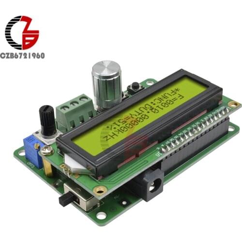 FYE050 DDS Function Signal Generator Module 3V Random Waveform Triangle Sine Square Sawtooth Wave Duty Cycle Frequency Generator