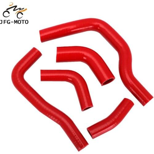 Motorcycle Silicone Radiator Coolant Hose For HONDA CRF450R CRF 450R 2005 2006 2007 2008 Dirt Bike