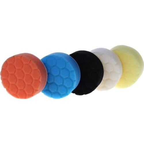 3 inch (80mm ) Buff Pad Polishing Pad kit For Car Polisher Pack of 5Pcs-Professional Quality Pack Of 5Pcs