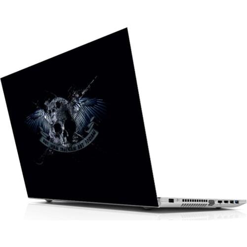 Sticker Master Dark Skull universal laptop skin for 13 14 15 15.6 16 17 19 "inc notebook decal for mac,dell,acer,hp,toshiba,asus