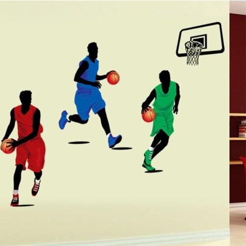 90*160cm Football stars wall stickers for kids room wall decals PVC sticking paper Home Decor Art Mural Home decor Football