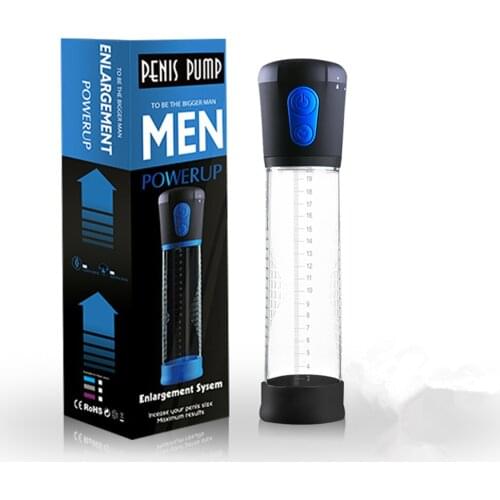 Blue Penis vacuum pulp washing exercise training integrated electric tintin JJ massage pump sucking the Penis pump