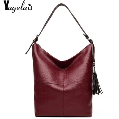 2019 New Women Fashion Casual Tote Ladies Single Shoulder Large Capacity Handbags Crossbody Bags Soft Fashion Totes Women