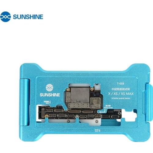SUNSHINE T-008 IP T-008 For iphone X/XS/XS MAX 3 IN 1 MIDDLE BOARD TESTER Motherboard Middle Layer Tester