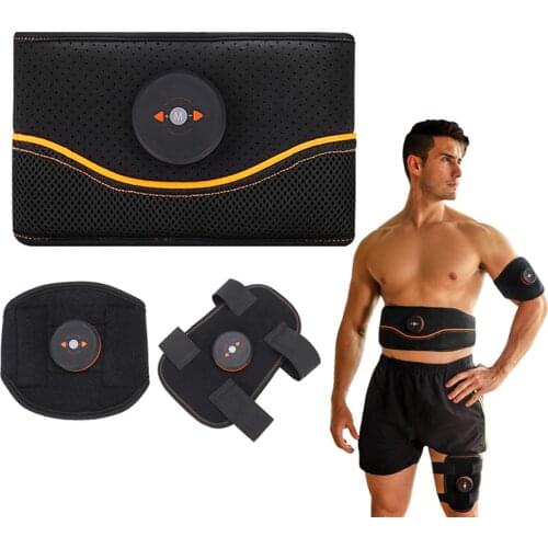 Waist Trimmer Electric Muscle Stimulator Body Slimming Vibration Belt Abdomen Arm Leg Workout Fitness EMS Massager Weight Loss