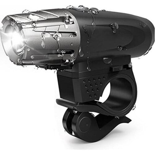 Bright LED Bicycle Front Light Bike Headlight USB Rechargeable Waterproof Lamp Strong Illumination MTB Bike Flashlight