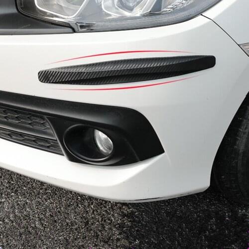 Car Bumper Protector Corner Guard Anti-Scratch Strips Sticker For Renault Duster Laguna Megane 2 3 Logan Captur Clio For Saab