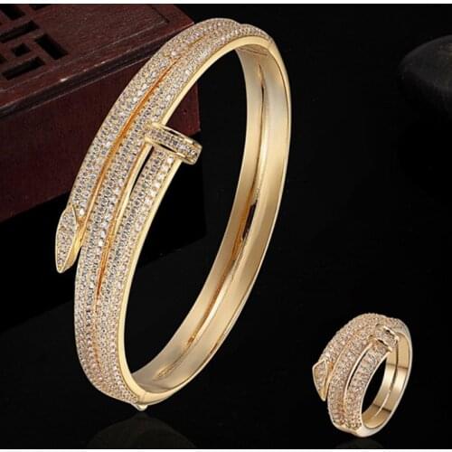 Vanifin Brand AAA Zirconia Bangles Bridal Wedding Jewelry Dubai Zircon Bangles & Bracelet For Women Pulseira Feminina Pulseira