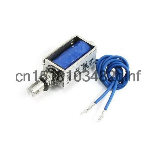 10mm 5N Open Frame Pull Type Electric Solenoid Electromagnet DC 12V 300mA