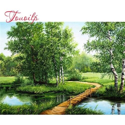 Natural scenery 5d diamond embroidery landscape diamond painting cross stitch mosaic diamond picture Home Decoration painting