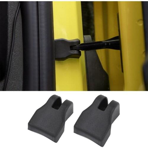 ABS Black Door Stopper Buckle Limited Cover Protector Trim for Chevrolet Camaro 2017-2021 Exterior Car Accessories