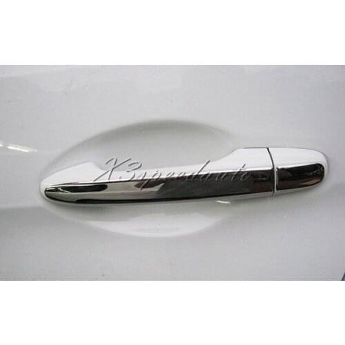 Free Shipping Car Styling Stickers Stainless Steel Door Handle Cover For 2012 CRV CR-V