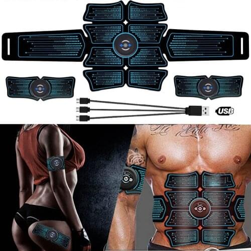 Electromagnetic Stimulation Of Muscles EMS Abdominal Vibrating Belt ABS Muscular Hip Trainer Massage Home Gym Fitness Equipment