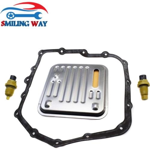 Automatic Transmission Filter & Oil Pan Gasket + Speed Sensor For Chrysler Dodge Mitsubishi Eagle 4864505 4800878 4800879