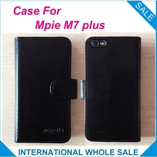 Hot! Mpie M7 plus Case Phone New 2016 items Factory Price Flip Leather Exclusive Cover For Mpie M7 plus Case tracking number