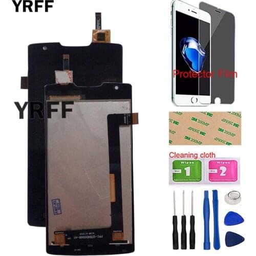 4.0'' Mobile LCD Display For Lenovo A1000 LCD Display Touch Screen Digitizer Panel Lens Sensor Assembly Tools Protector Film