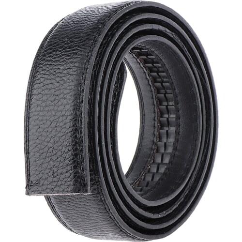 Mens Automatic Dress Belt Strap Waistband Without Buckle Belts Replacement