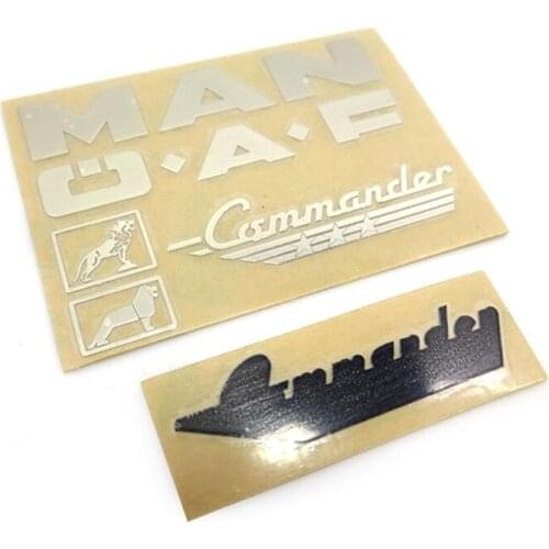 Body Decoration Stickers Decals For 1/14 Rc Truck MAN F2000 OAF Remote Control Tractor Truck