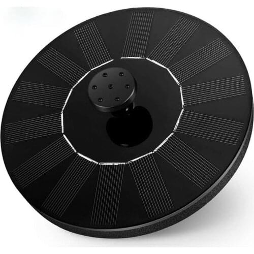 Solar Fountain Floating Garden Water Fountain with Solar Panel Powered Fountain Solar Water Pump Garden Patio Lawn Pond Decor