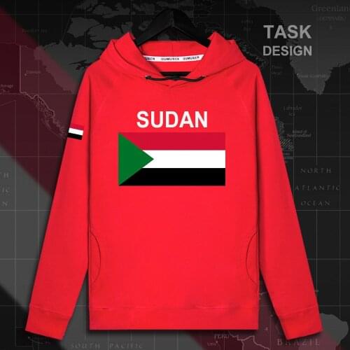 North Sudan Sudanese SDN Islam mens hoodie pullovers hoodies men sweatshirt streetwear clothing hip hop tracksuit nation flag 02
