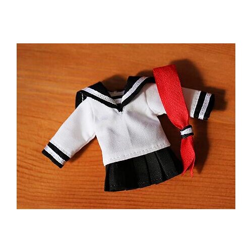 Stock NEW Arrival Black white Sailor suit 1/12 cu-poche azone OB11 BJD Dress BJD Doll Clothes