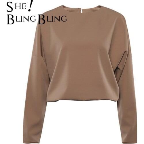 Женские однотонные футболки SheBlingBling China At AliExpress