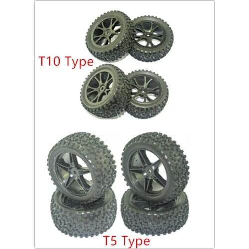 1/10 RC oFF Road Nitro/Eelectric Buggy wheels Tires 4pcs For Kyosho Tamiya HPI WR8 Flux Ken Block 2016 2015 1/8#115383 HSP-94118