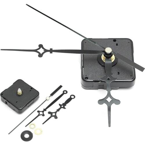Replacement Quartz Wall Clock Movement Mechanism Motor With Hands & Fittings Kit Clock Movement Replacement Clockwork