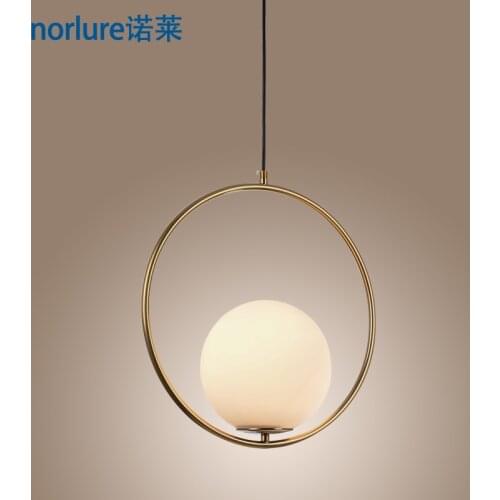 Modern glass ball bathroom fixture hanging lamp lustres luzes de teto hanglampen living room decoration