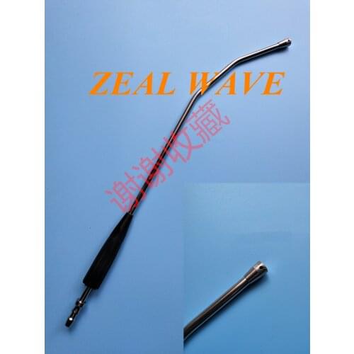 Thoracoscopic Instrument Suction Device Thoracic Surgery Curved Suction Device Double Joint Vascular Forceps Oval Forceps