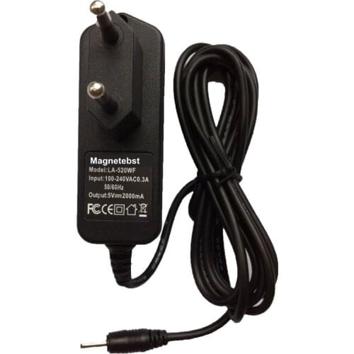 5V 2A 2.5*0.7mm 2.5mm Charger for Cube I10 iWork8 3G Chuwi V88 Q88 V8 Ainol Venus Kids Tablet Nabi 2 II NABI2-NV7A Power Adapter