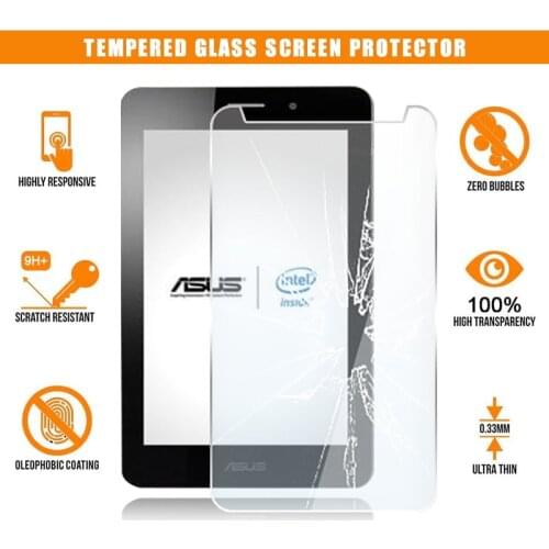 For ASUS Fonepad 7 ME371MG Tablet Tempered Glass Screen Protector Scratch Proof Anti-fingerprint HD Clear Film Guard Cover