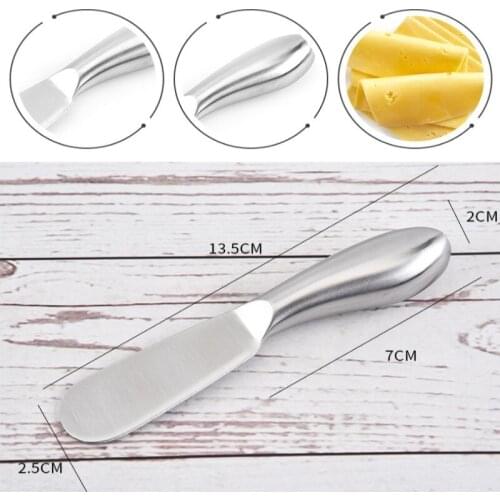 1 Pcs Multi-functional Stainless Steel Butter Knife Butter Knife Cheese Cheese Knife Home Kitchen Baking Tools
