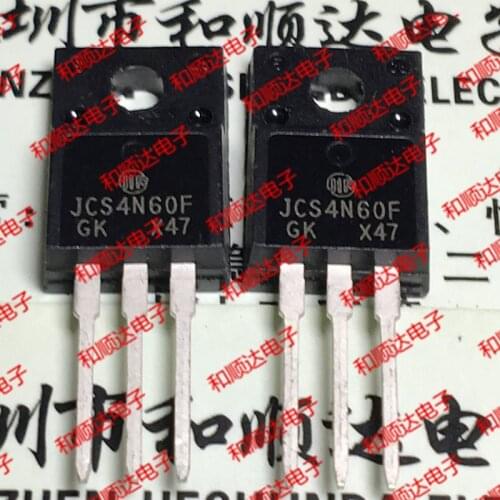 10pcs/lot JCS4N60F New Spot TO-220F 600V 4A