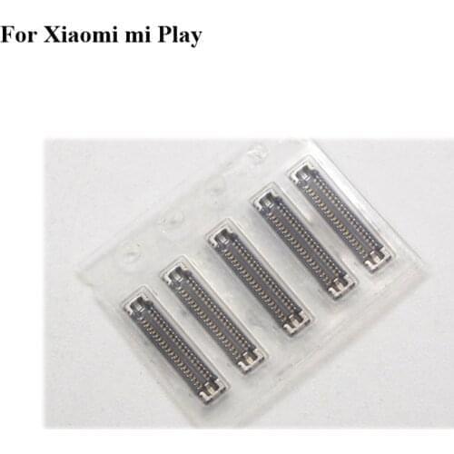 5PCS FPC connector For Xiaomi Mi Play LCD display screen on Flex cable on mainboard motherboard For Xiaomi Mi Play
