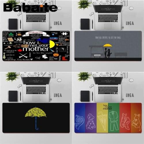 Babaite Top Quality how i met your mother laptop Gaming mouse pad Free Shipping Large Mouse Pad Keyboards Mat