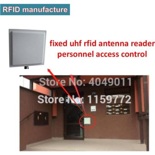 Contactless Long Distance UHF RFID integrated Reader with USB/TCP IP interface for vehicle/personal access control management