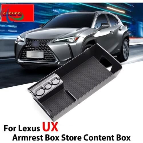 For Lexus UX Car Armrest Box Storage Box Modification Central Storage Box Compartment Decorative Box Car Accessories