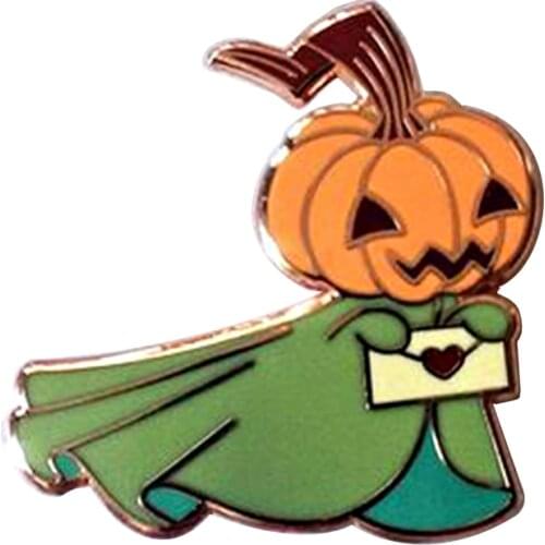 ParcelPoe Pumpkin Enamel Pin